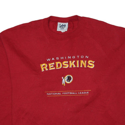 Lee Sport Men's Red Crew Neck Pullover Sweatshirt XXL Vintage NFL