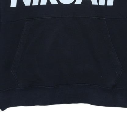 Nike Men's Black Pullover Hoodie S Logo Graphic Sportswear