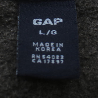 GAP Men's Grey Pullover Hoodie Size L Fleece Regular Fit