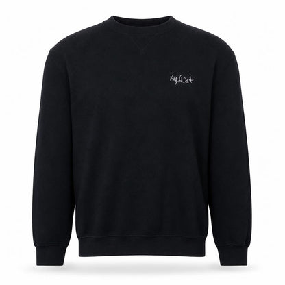 Lee Sport Men's Black XL Pullover Sweatshirt Key West Embroidered Cotton Blend