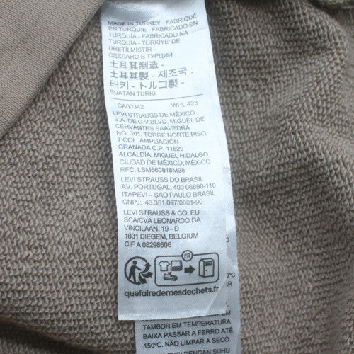 Levi's Men's Grey Crew Neck Pullover Sweatshirt M Standard Fit