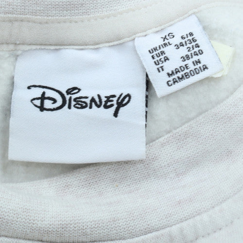 Disney Womens Grey XS Winnie the Pooh Pullover Sweatshirt