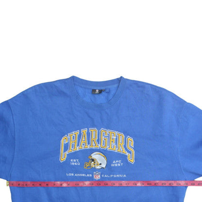 NFL Team Apparel Men's Blue XL Pullover Sweatshirt Chargers Logo