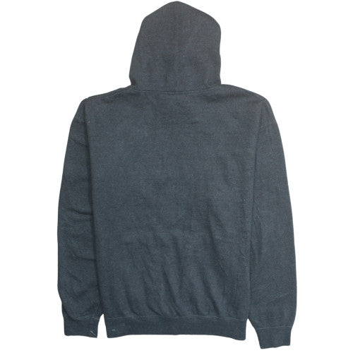 FILA Men's Grey Pullover Hoodie L Regular Fit Graphic Print