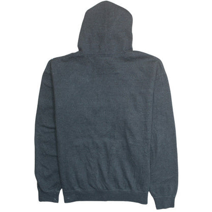 FILA Men's Grey Pullover Hoodie L Regular Fit Graphic Print