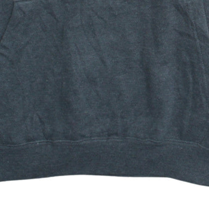 FILA Men's Grey Pullover Hoodie L Regular Fit Graphic Print