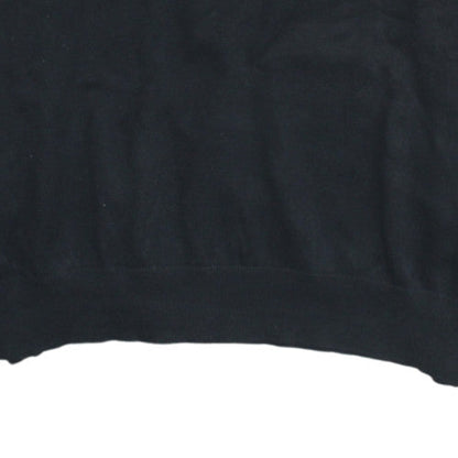 Ralph Lauren Men's Black 2XL Cotton V-Neck Jumper Classic Knitwear