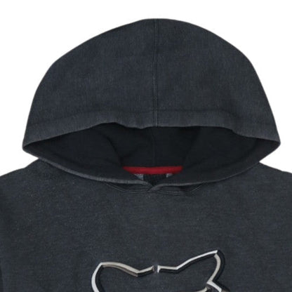 Fox Men's Black Pullover Hoodie L Fleece Sportswear