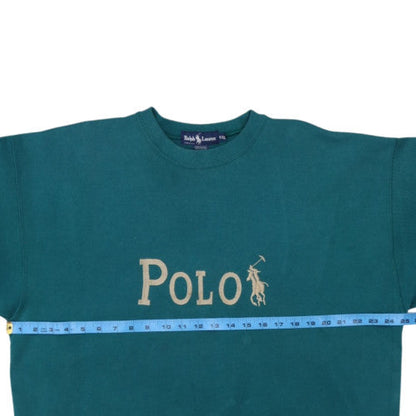 Ralph Lauren Men’s Green 2XL Pullover Cotton Sweatshirt