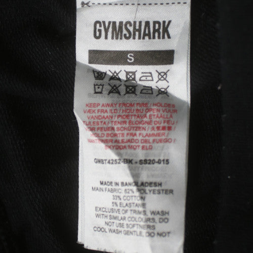 Gymshark Men's Black Slim Fit Jogger Trousers Size S