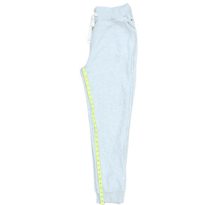 Tommy Hilfiger Men Light Grey Jogger Sweatpants Size L Drawstring Waist