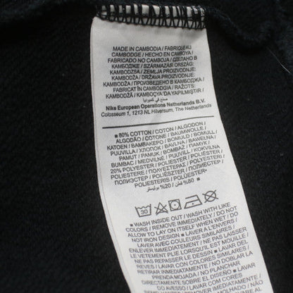 Nike Men's Black Pullover Sweatshirt M Graphic Print Crew Neck