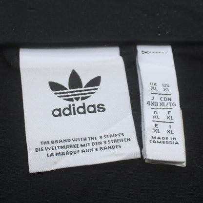Adidas Men's Black XL Track Jacket Full Zip Activewear
