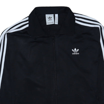 Adidas Men's Black XL Track Jacket Full Zip Activewear