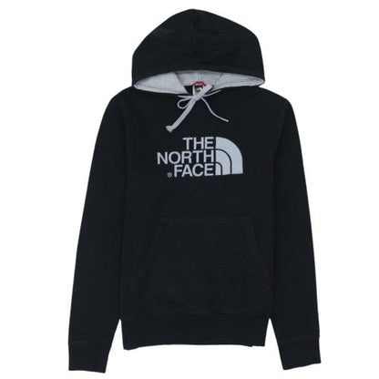 The North Face Mens Black Pullover Hoodie S Regular Fit Cotton
