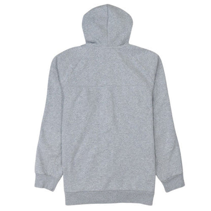 adidas Men Grey Full Zip Hoodie L Sports Fleece Activewear