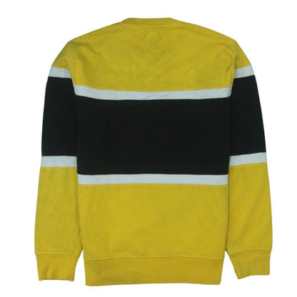 Levi's Men's Yellow Graphic Crew Neck Pullover Sweatshirt M