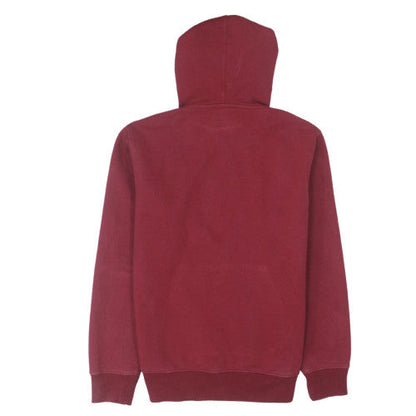 Dickies Men's Red Pullover Hoodie Small Graphic Fleece Sweatshirt