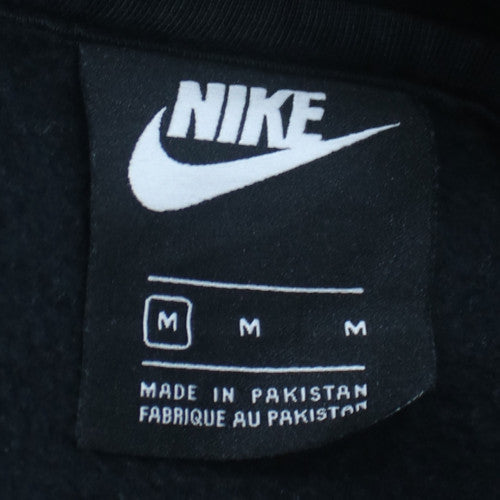 Nike Men's Blue Pullover Hoodie Medium Graphic Logo Sportswear