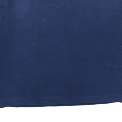 Tommy Hilfiger Men's Blue XL Striped Cotton Polo Shirt