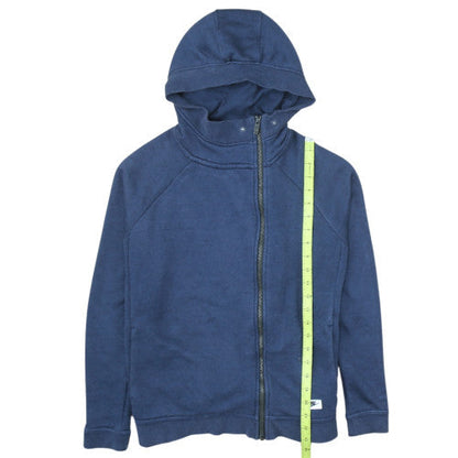 Nike Men's Blue Full Zip Hoodie S - Classic Sportswear