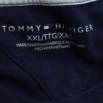Tommy Hilfiger Men's Navy Graphic Short Sleeve Crew Neck T-Shirt XXL