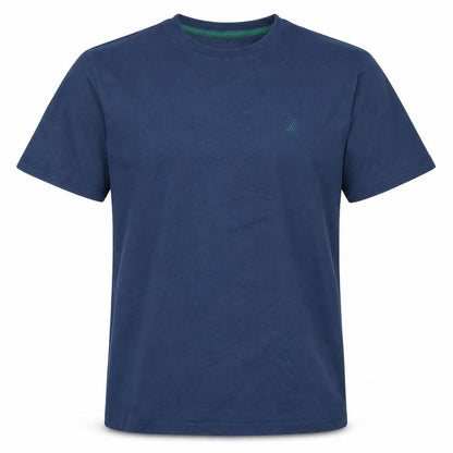 Nautica Men's Navy Blue Crew Neck Short Sleeve Cotton T-Shirt Size XL