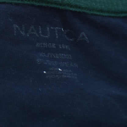 Nautica Men's Navy Blue Crew Neck Short Sleeve Cotton T-Shirt Size XL