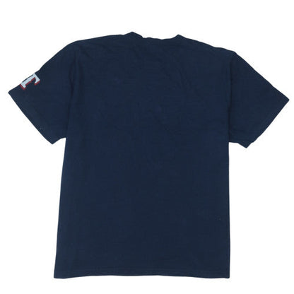 Nike Men's Navy Texas Baseball T-Shirt XXL Regular Fit Cotton