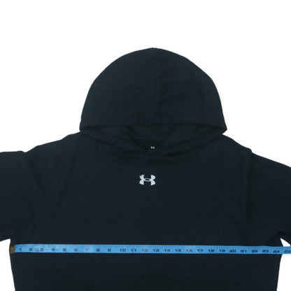 Under Armour Men's Black Pullover Hoodie Large Cotton Blend