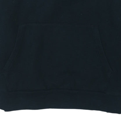 Under Armour Men's Black Pullover Hoodie Large Cotton Blend