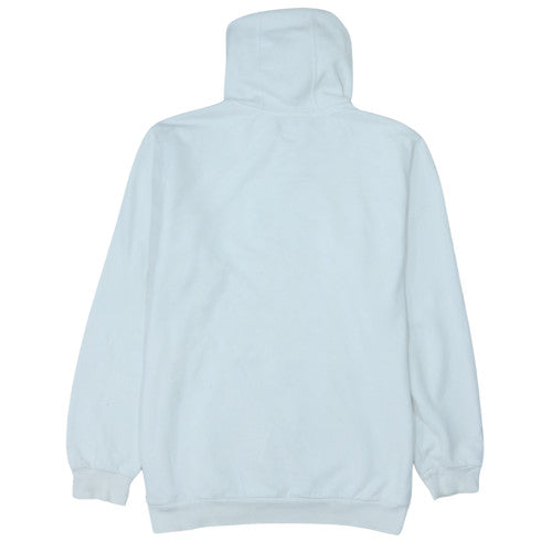 Adidas Mens White Pullover Fleece Hoodie Size M