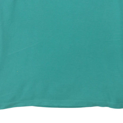 Chaps Men's Green Polo Shirt XL Cotton Short Sleeve Classic Fit