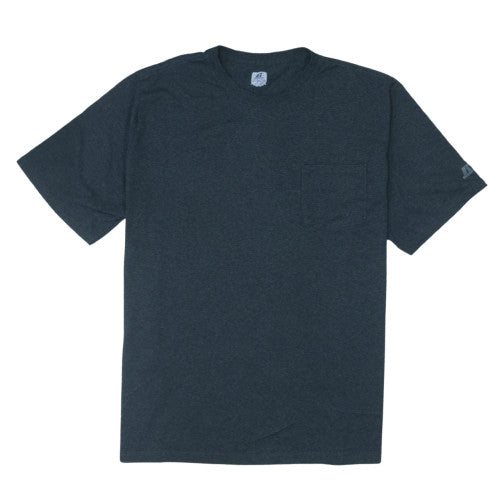 Russell Athletic Men's Black Heather XXL Classic Cotton Blend T-Shirt