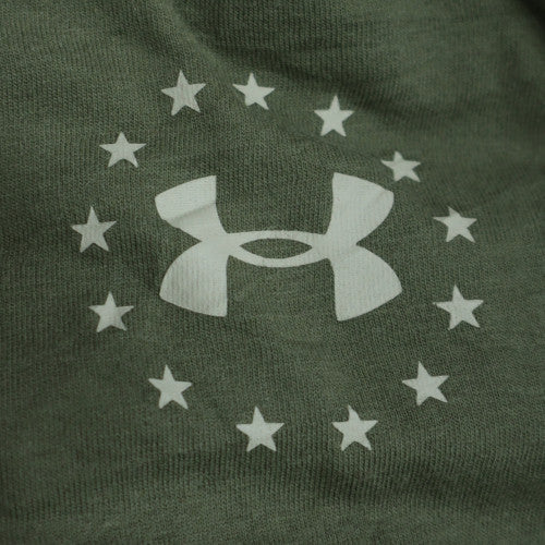 Under Armour Men’s Green 3XL Crew Neck Freedom Graphic T-Shirt