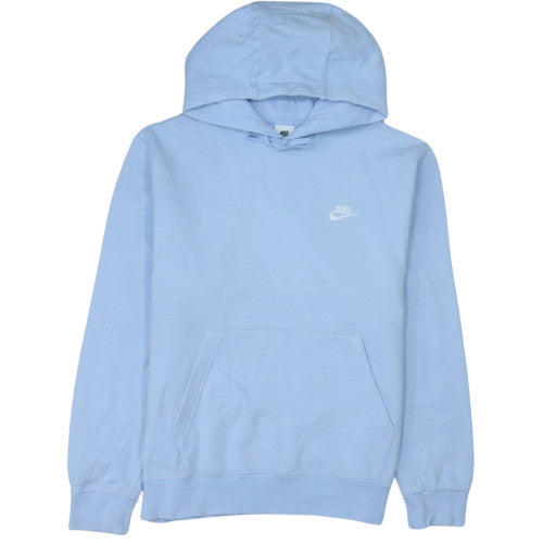 Nike Men's Blue Pullover Hoodie Fleece Regular Fit M