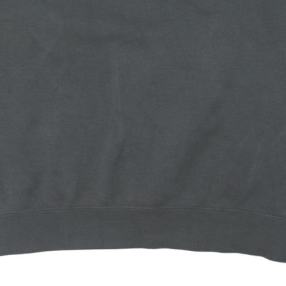Nike Men’s Grey Logo Pullover Sweatshirt L Crew Neck Fleece