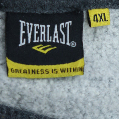 Everlast Men's Grey 4XL Pullover Sweatshirt Crew Neck Fleece
