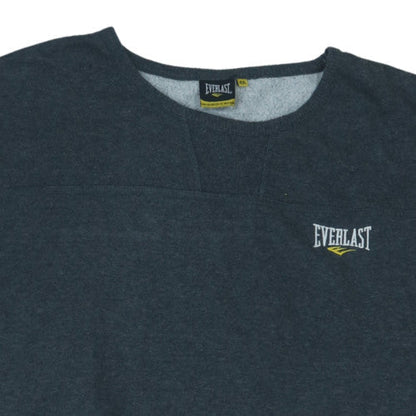 Everlast Men's Grey 4XL Pullover Sweatshirt Crew Neck Fleece