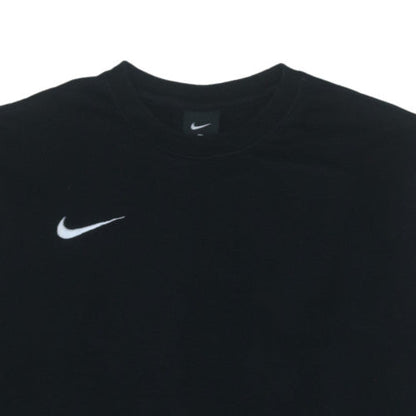 Nike Men's Black Crew Neck Fleece Pullover Sweatshirt M