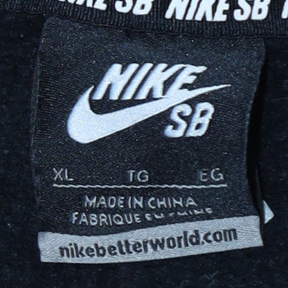 Nike SB Men's Black XL Pullover Sweatshirt Crew Neck Regular Fit