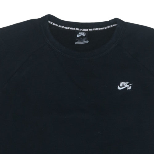 Nike SB Men's Black XL Pullover Sweatshirt Crew Neck Regular Fit