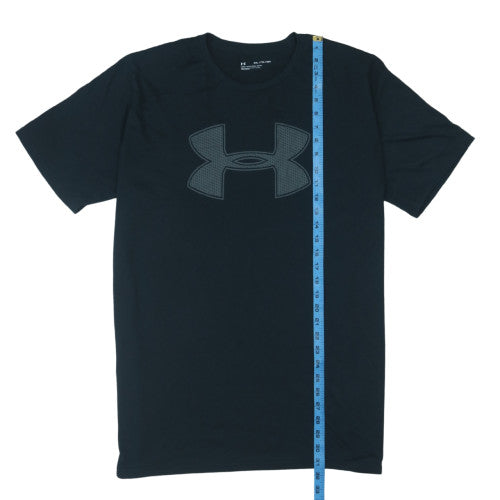 Under Armour Men's Black Loose Fit Short Sleeve T-Shirt XXL