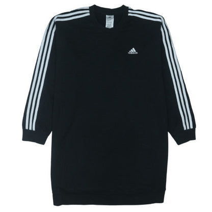 Adidas Women's Black L 16-18 Crew Neck Pullover Sweatshirt