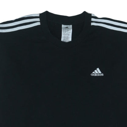 Adidas Women's Black L 16-18 Crew Neck Pullover Sweatshirt