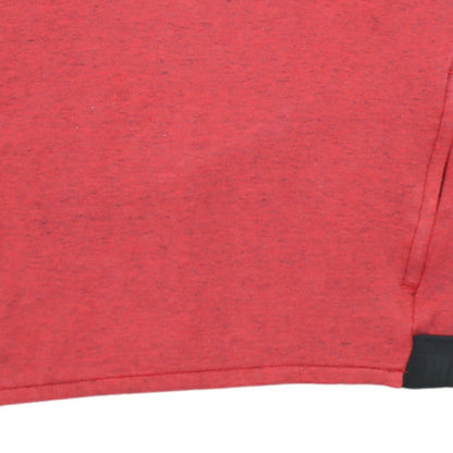 Puma Boys Red Hooded Pullover Sweatshirt Size M Cotton Blend