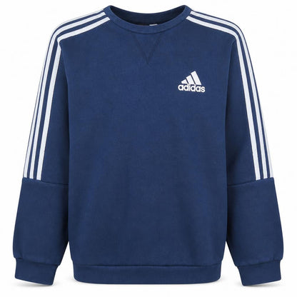 Adidas Men's Blue Classic Crew Neck Pullover Sweatshirt M