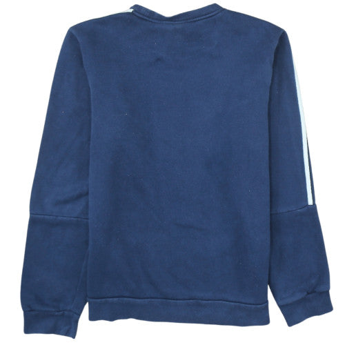 Adidas Men's Blue Classic Crew Neck Pullover Sweatshirt M