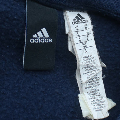 Adidas Men's Blue Classic Crew Neck Pullover Sweatshirt M
