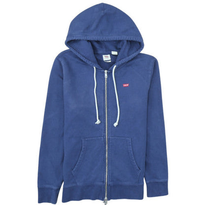 Levi's Men's Blue Full Zip Hoodie S Regular Fit Cotton Blend